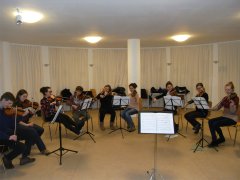 Movimento München Konzertraum das ODEON-Jugendorchester probt